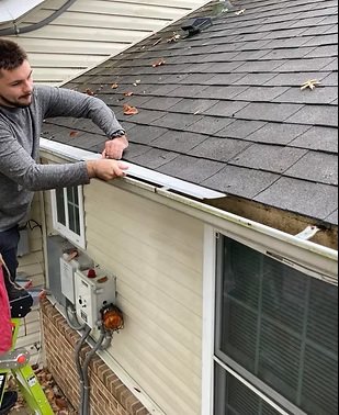 Gutter cleaning and guards